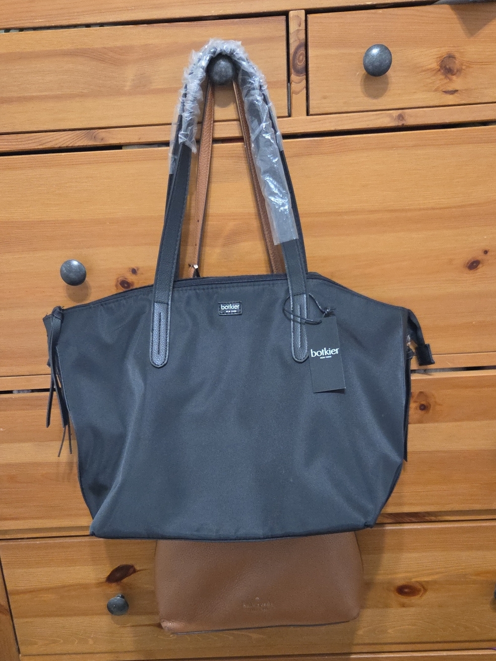 Botkier Black Tote with Shoulder Straps
